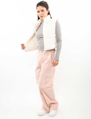 Imagen 2 del producto Parka Puffa Sin Mangas Mujer Icono Crudo, Navy, Negro