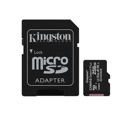 Imagen 2 del producto Micro SD KINGSTON Canvas Select Plus 256GB
