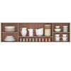 Mueble de Cocina Aereo Vekkahome Nido Café
