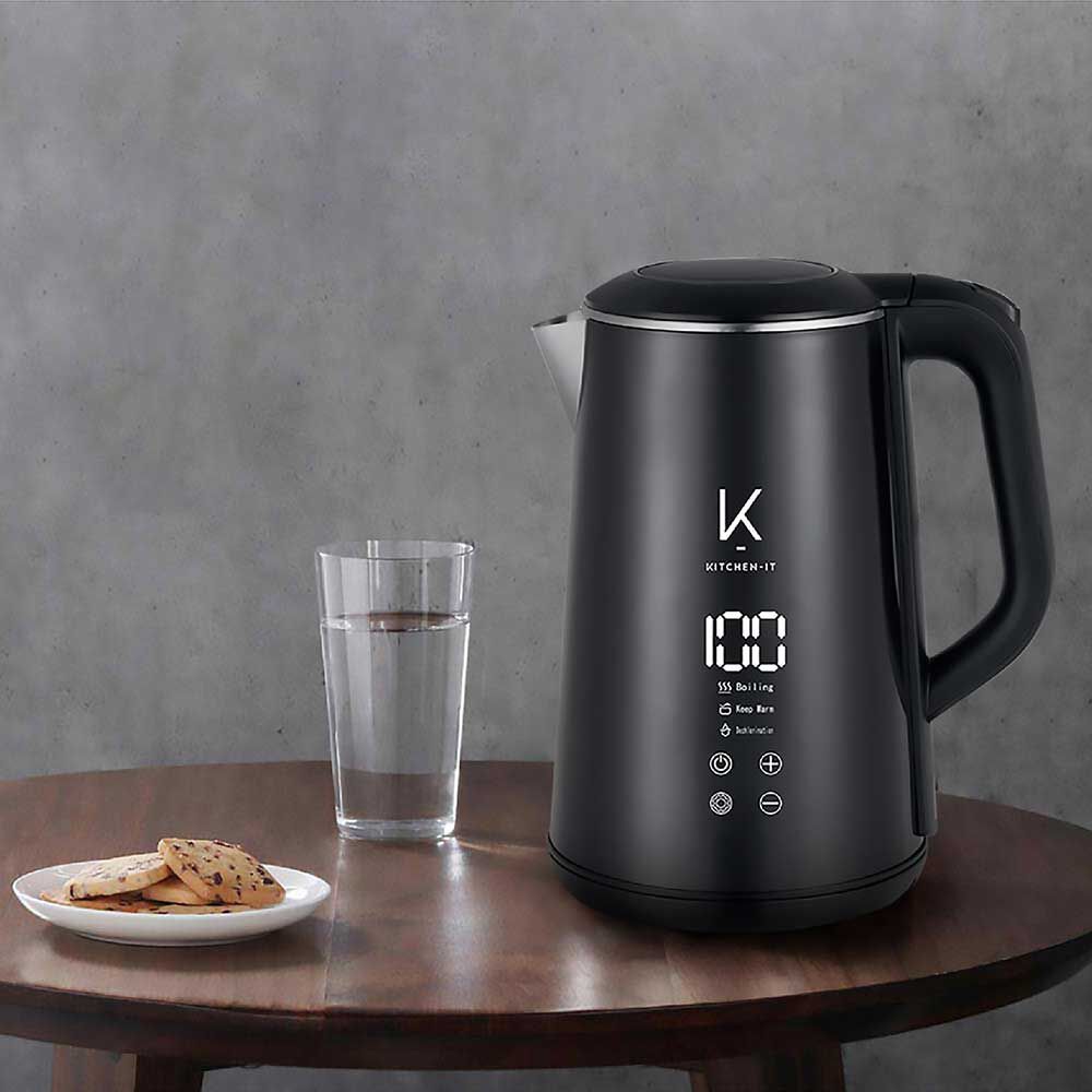 Kitchen-It Smart Control 1.7 L Negro, foto 2
