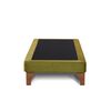 Base Europea Dividida Latam Home 1,5 Plazas Zen Tela Velvet Verde