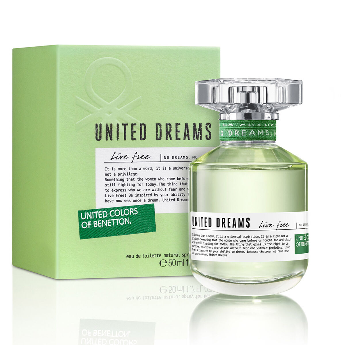 Perfume Benetton U.D. Live Free Woman EDT 50 ml