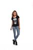 Polera Manga Corta Mujer Rock Caviar
