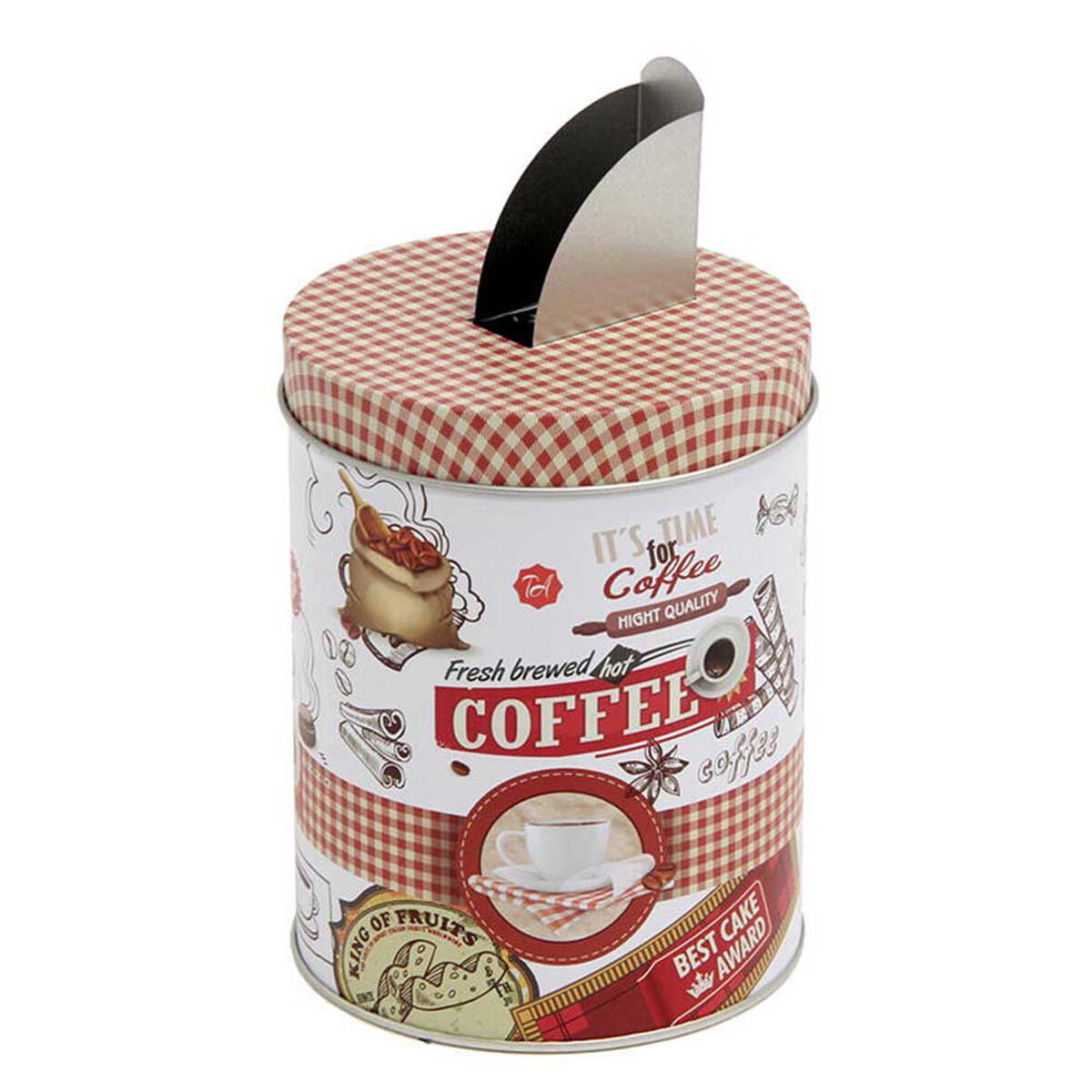 Lata Decorativa Metal Vgo 14 x 11 cm Diseño 3