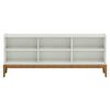 Rack Roca Tucumán Hasta 75" Blanco Roble