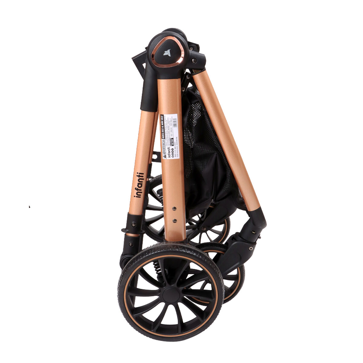 Coches Travel System Romanzo X1-D Negro Bronce Infanti