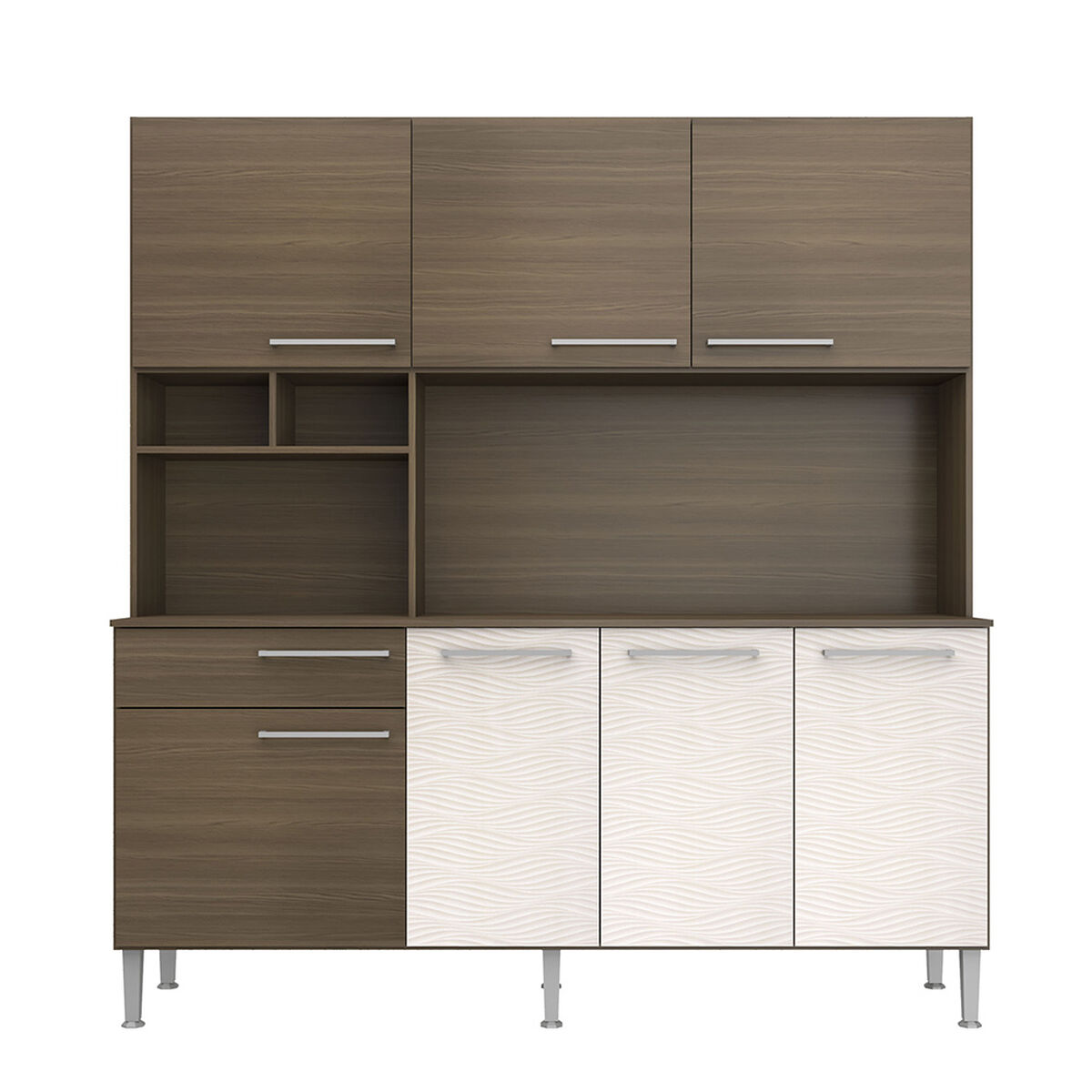 Mueble de Cocina Exit Anita 7 Puertas 1 Cajón