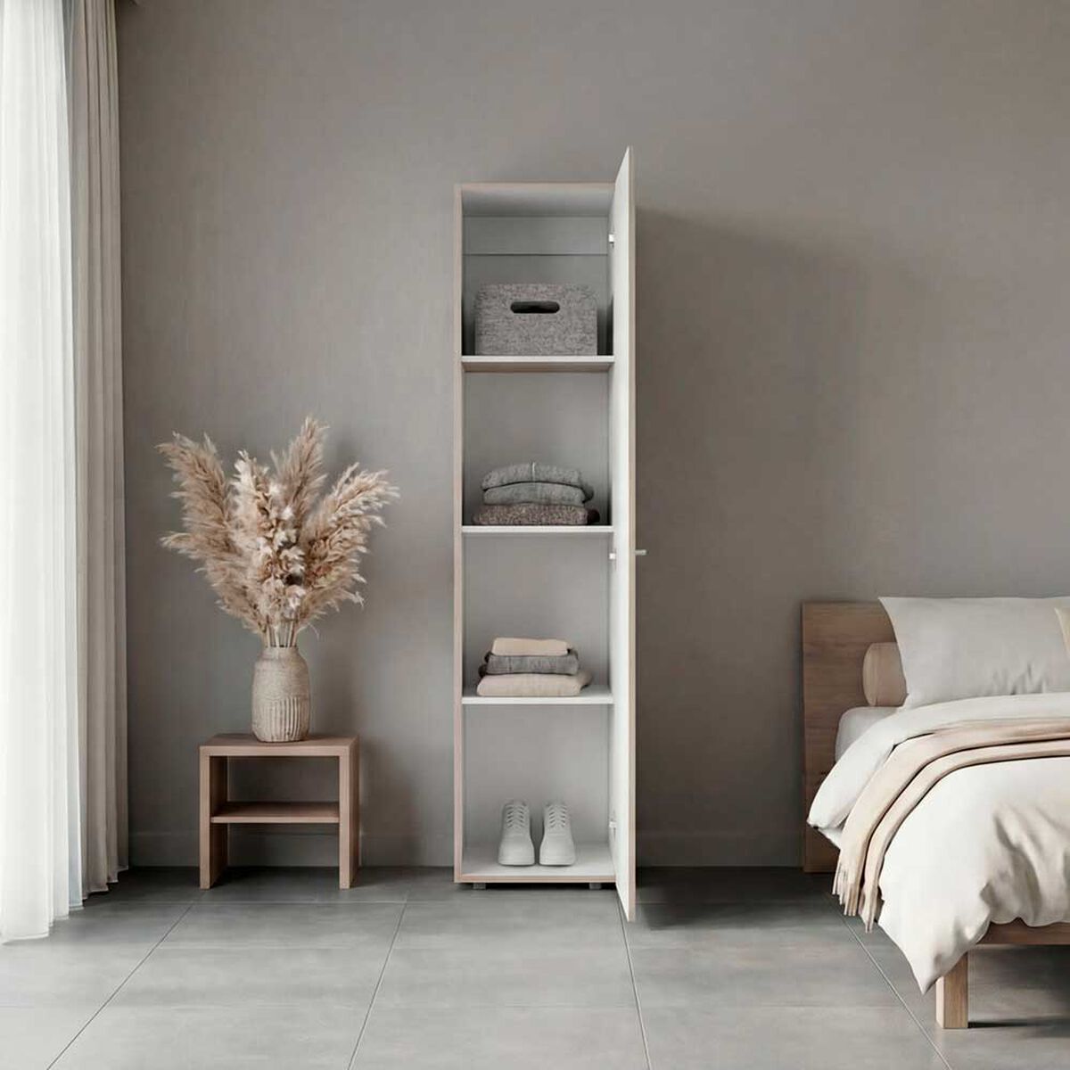 Closet Tuhome Dreams 1 Puerta  Bardolino Blanco