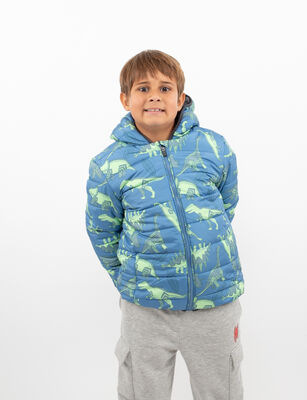 Imagen 1 del producto Parka con Gorro Niño Chess Denim