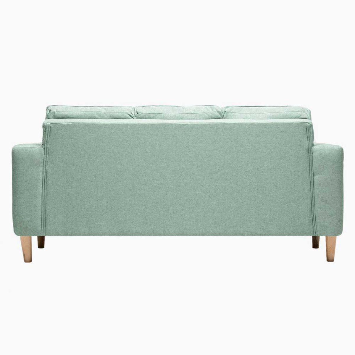 Sofá Kea Infinity Tela 3 Cuerpos Verde
