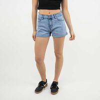 Short Mini Mujer Icono Azul-Claro, Azul-Medio, Gris, Negro