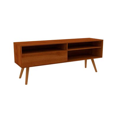 Rack TV Stanford 1 Puerta 2 Repisas Hasta 60" Cerezo