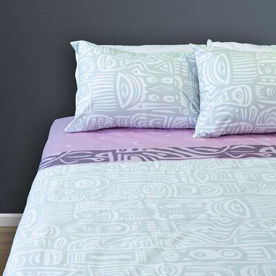 Imagen 1 del producto Juego de Sábanas Doral 200 Hilos King Doral Blue Diseño 3