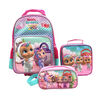 Pack 1 Mochila con Ruedas + 1 Lonchera + 1 Estuche Cry Babies