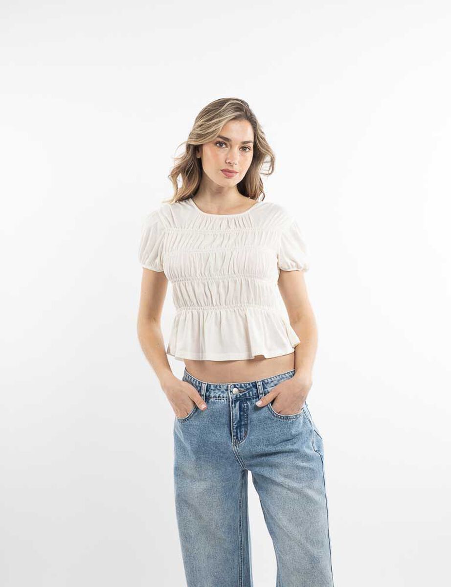 Polera Manga Corta Mujer Zibel