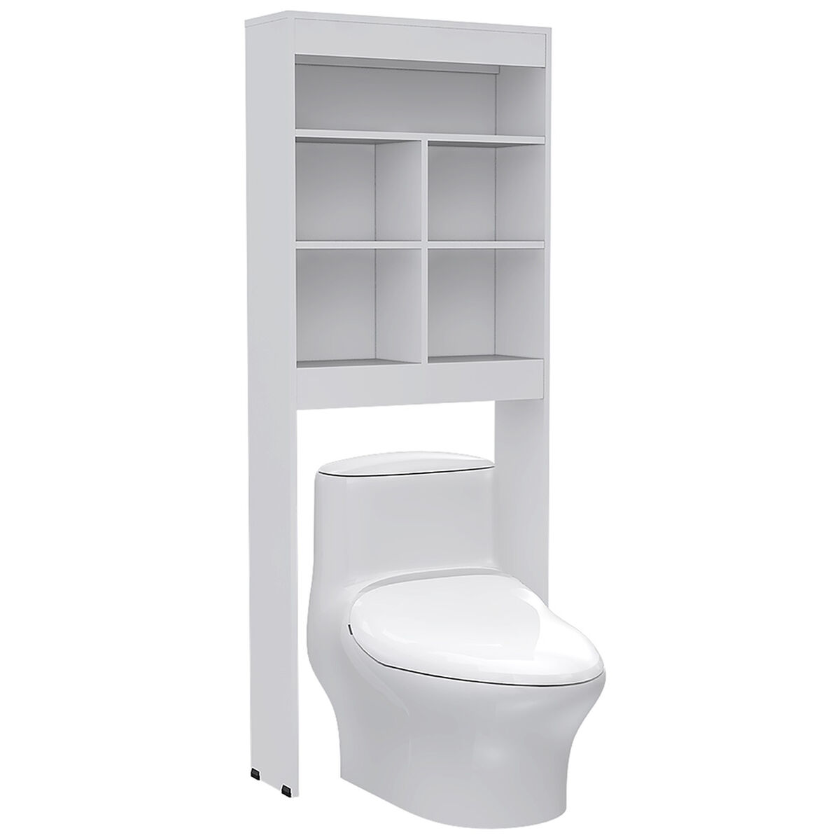 Combo Gabinete + Mueble Lavamanos + Optimizador Baño + Mueble Auxiliar  TuHome Big Bath