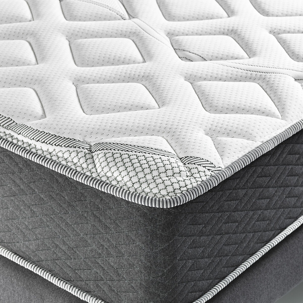 Cama Europea Celta Base Dividida King Montblanc