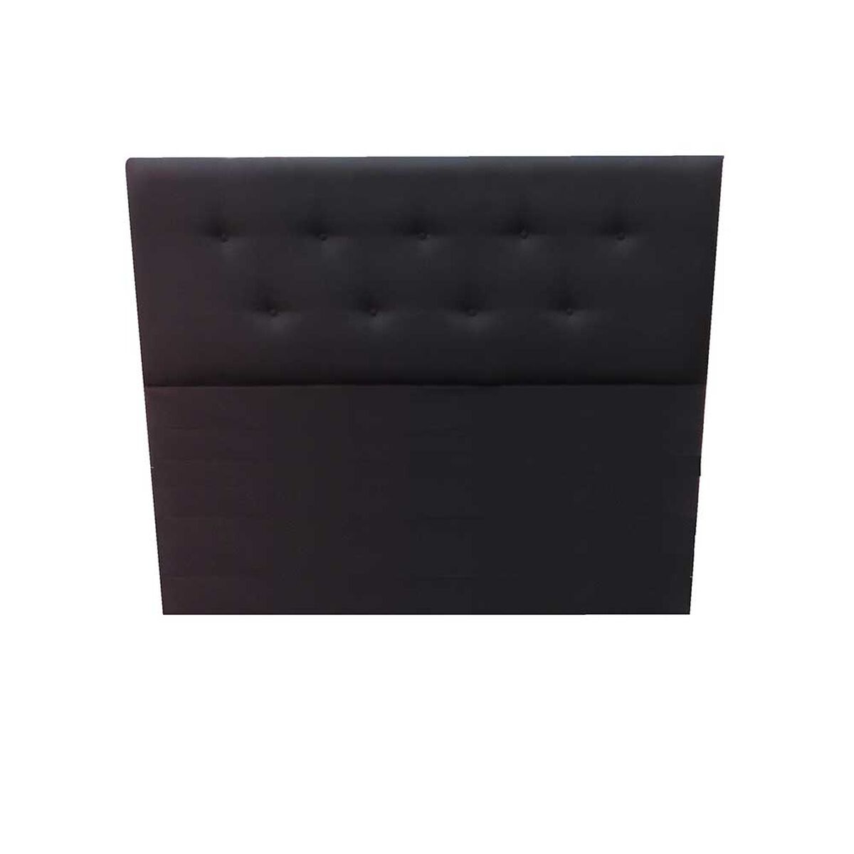 Base de Cama Ba&uacute;l Almore 2 Plazas Negro + Respaldo