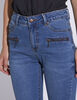 Jeans Pitillo Mujer Zibel