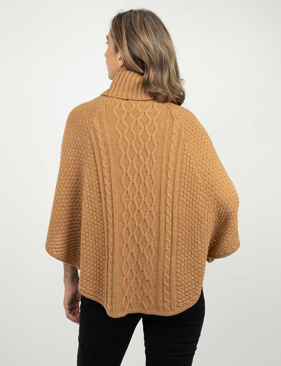Sweater Poncho Mujer Portman Club