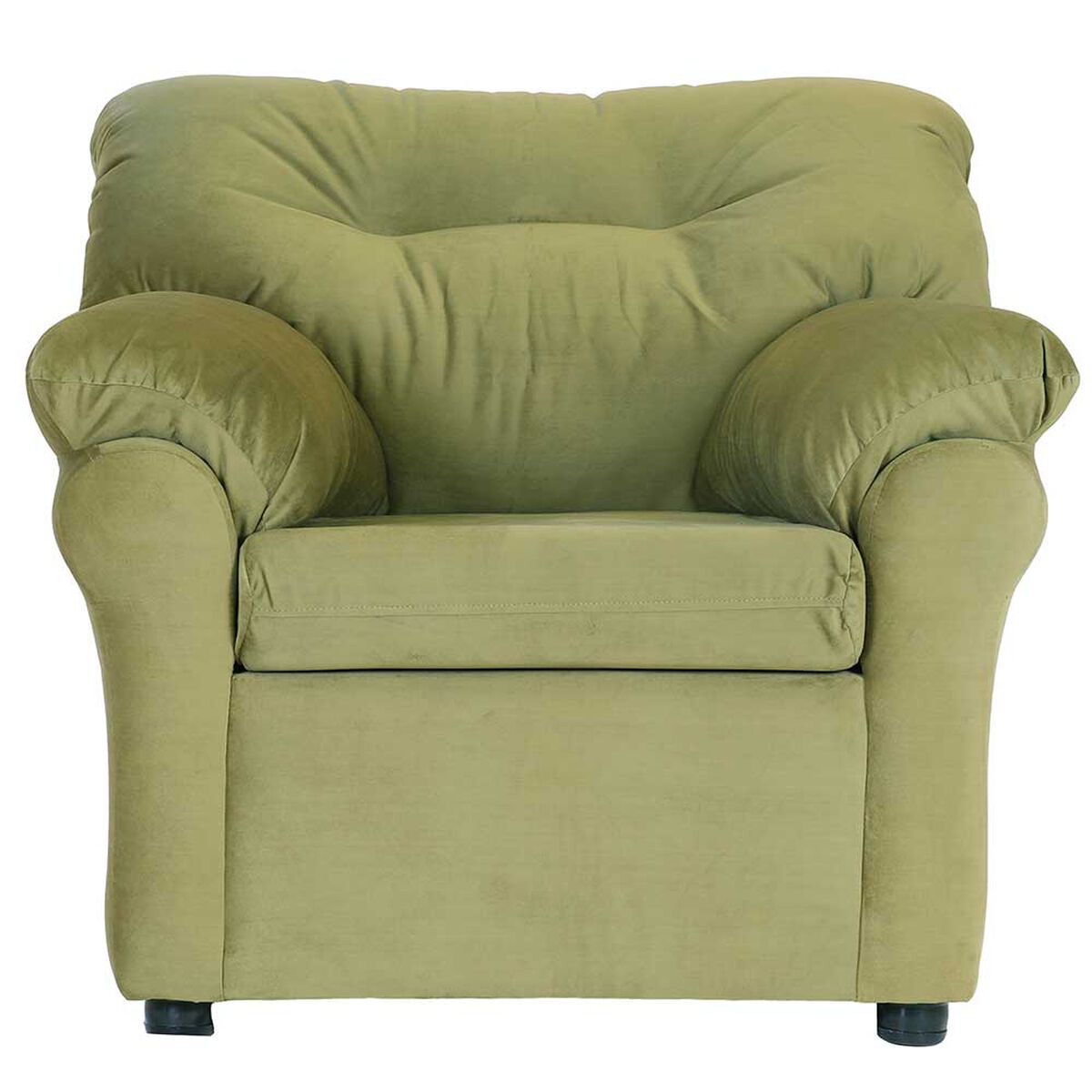 Sillón Muebles America Santa Fe 1 Cuerpo Verde Musgo