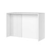 Mueble de Cocina Isla Home Mobili Americana Blanco