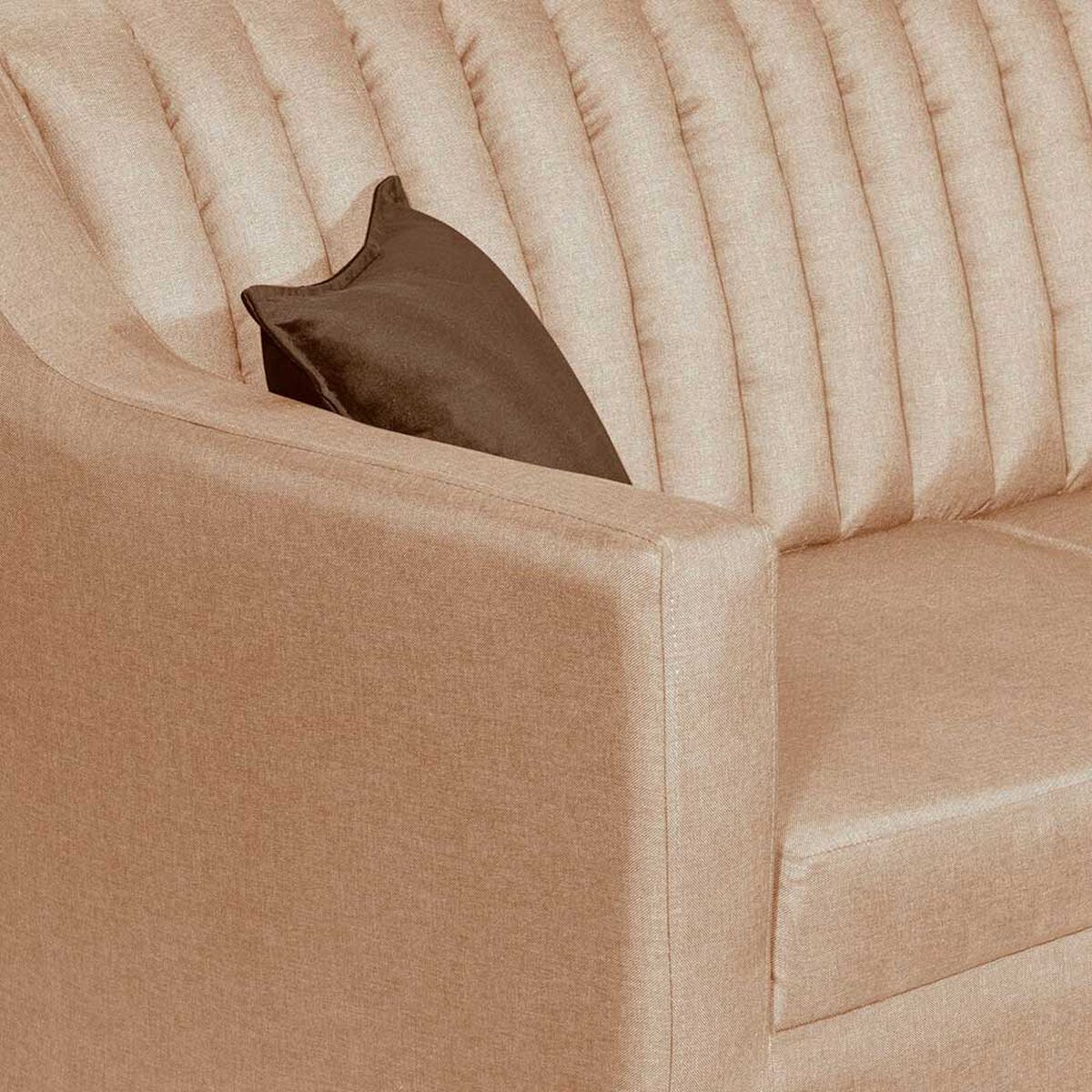 Juego de Living Diseño A&M Home Isabella Sofá 3 Cuerpos + 2 Sillones 1 Cuerpo Beige