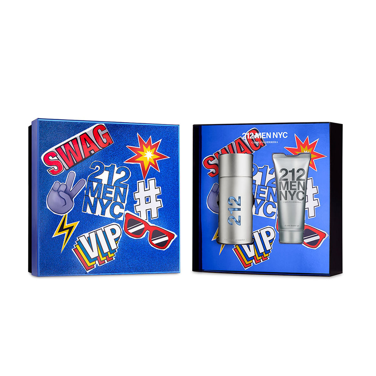 Estuche 212 Men (EDT 100ml + Shower Gel 100ml)