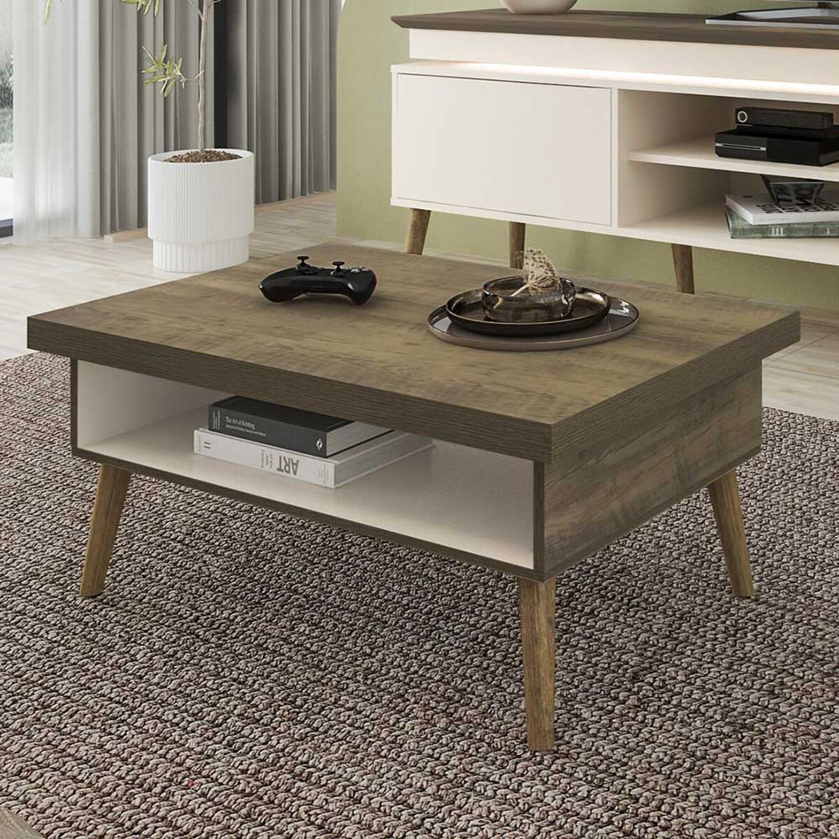 Mesa de Centro Exit Lucca Pino Beige