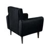 Poltrona Decocasa Livia E451 Negro