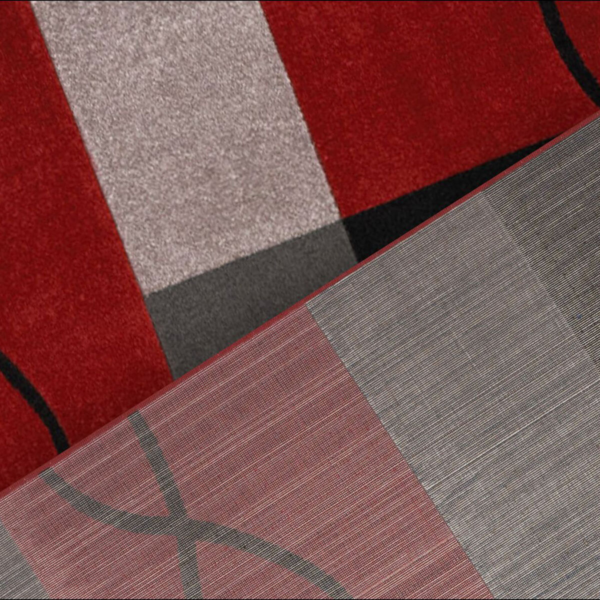 Alfombra Frize Carved D5 80X120 Cm Red