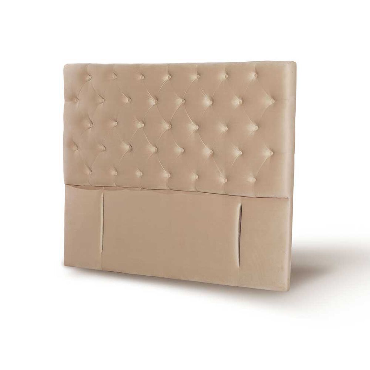 Respaldo Latam Home King Florencia Tela Velvet Beige