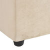 Set 2 Poufs Bodevir Cali 1 Cuerpo Beige