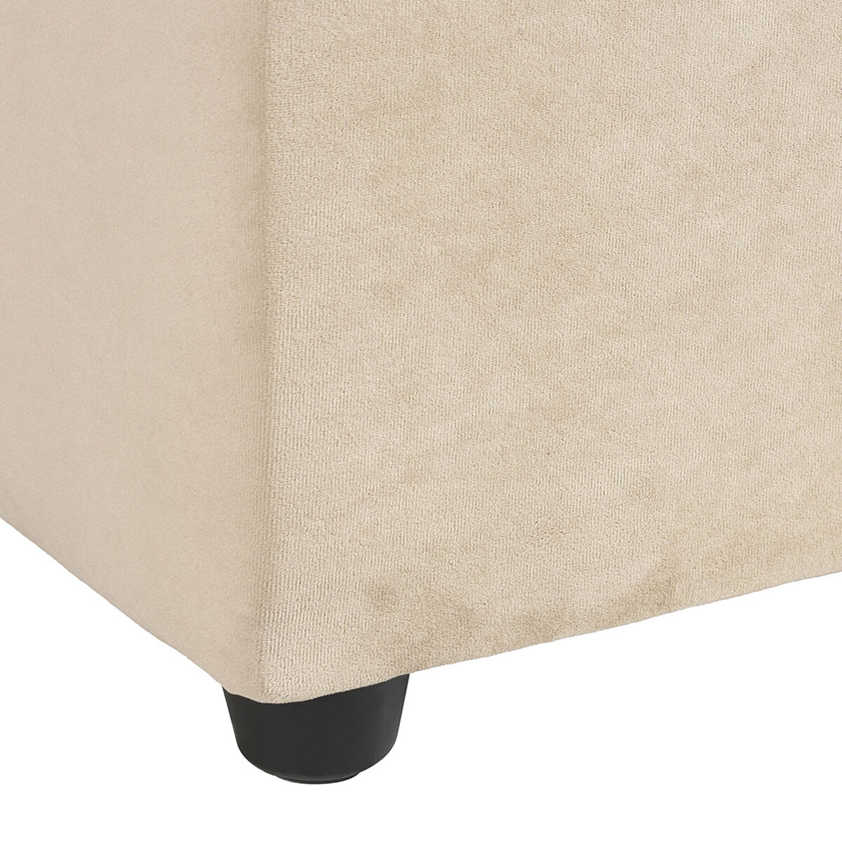 Set 2 Poufs Bodevir Cali 1 Cuerpo Beige