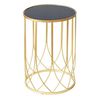 Set 2 Mesas de Vidrio Ankara Store T1010 Dorado