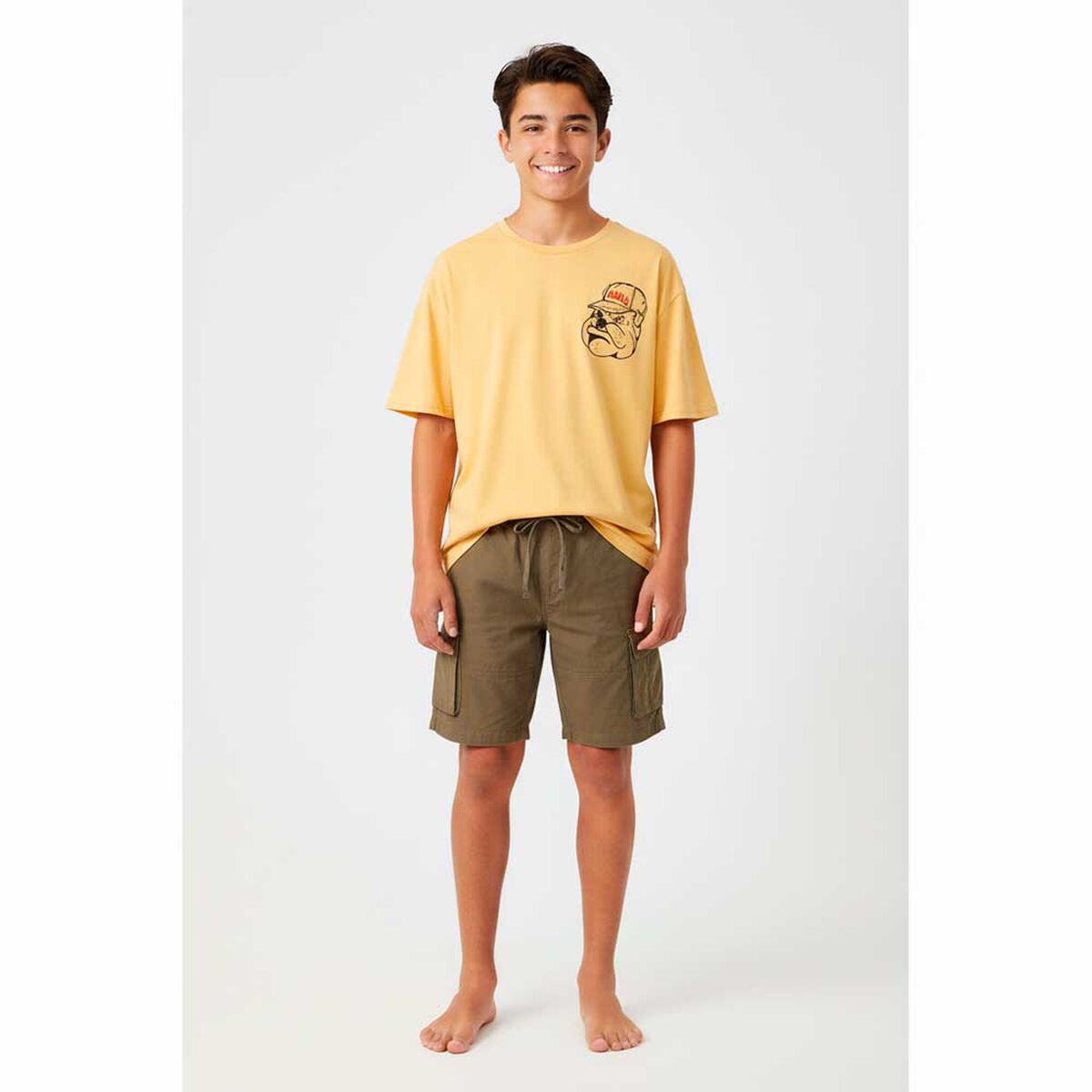 Short de Algodón Niño Cutback