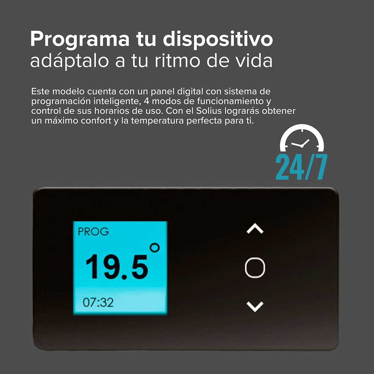 Calefactor Eléctrico Atlantic New Radiante 1500 W