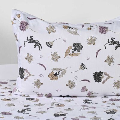 Imagen 2 del producto Juego de Sábanas Cannon 200 Hilos 1,5 Plazas Mystic Blanco