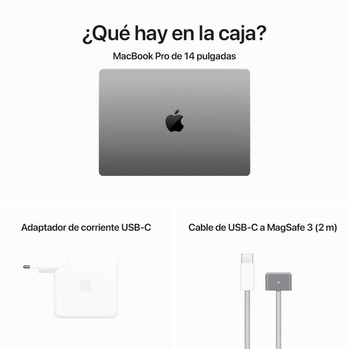 MacBook Pro Apple Chip M3 16GB 1 TB SSD 14,2" Gris Espacial