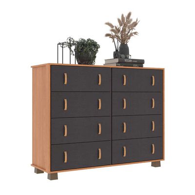 Imagen 2 del producto Cómoda Onessta Helena 8 Cajones Café Grafito