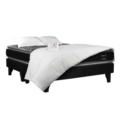 Cama Europea Celta Base Dividida King Terapeutic
