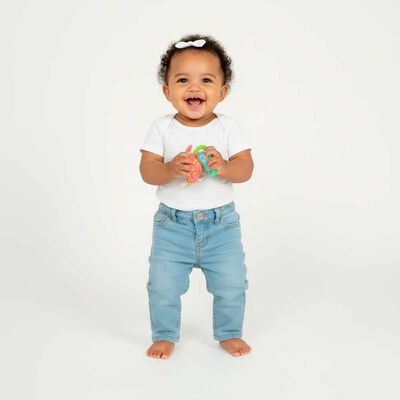 Imagen 1 del producto Jeans de Algodón Beba Chess Baby Celeste