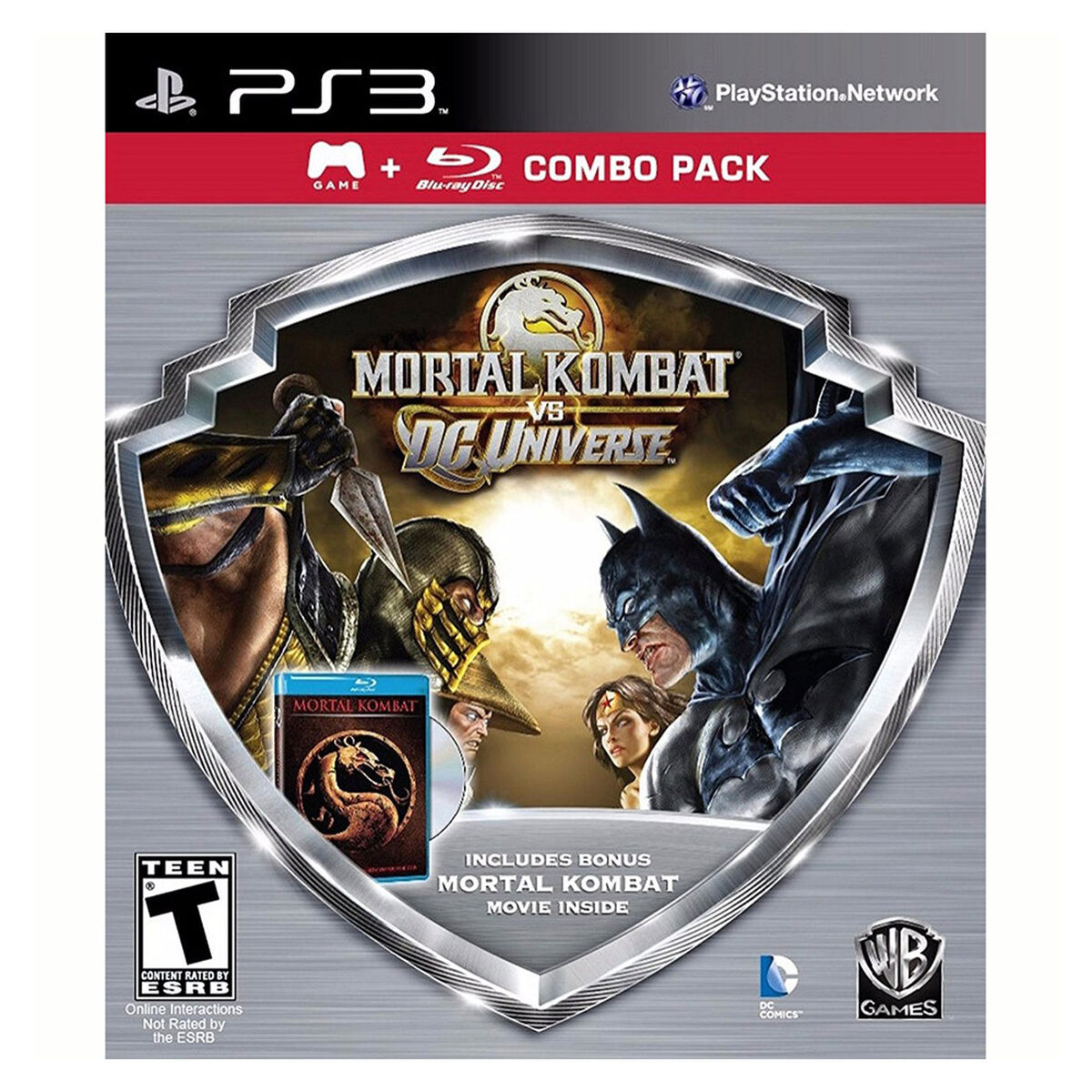 Juego Playstation 3 Mortal Kombat Vs Dc Universe