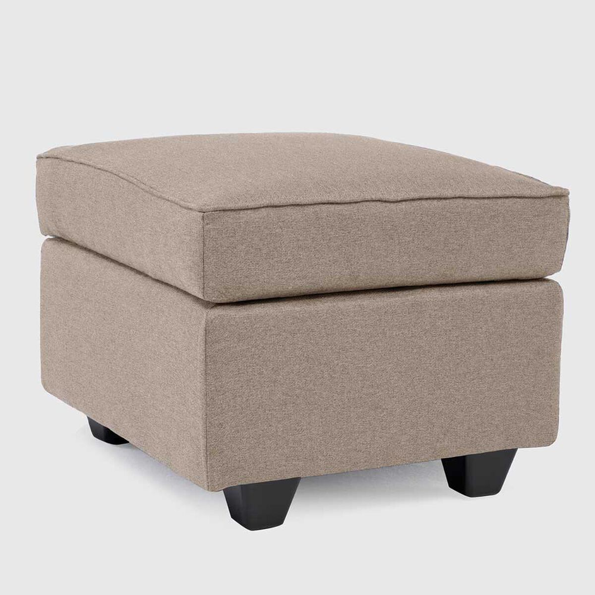 Sof&aacute; Mons Sicilia 3 Cuerpos + Pouf 1 Cuerpo Beige
