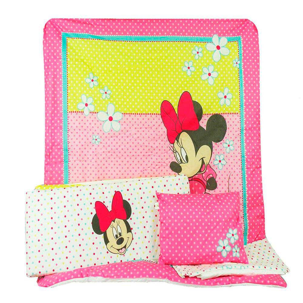 BEBESIT Set de Cuna Minnie Rosado Disney