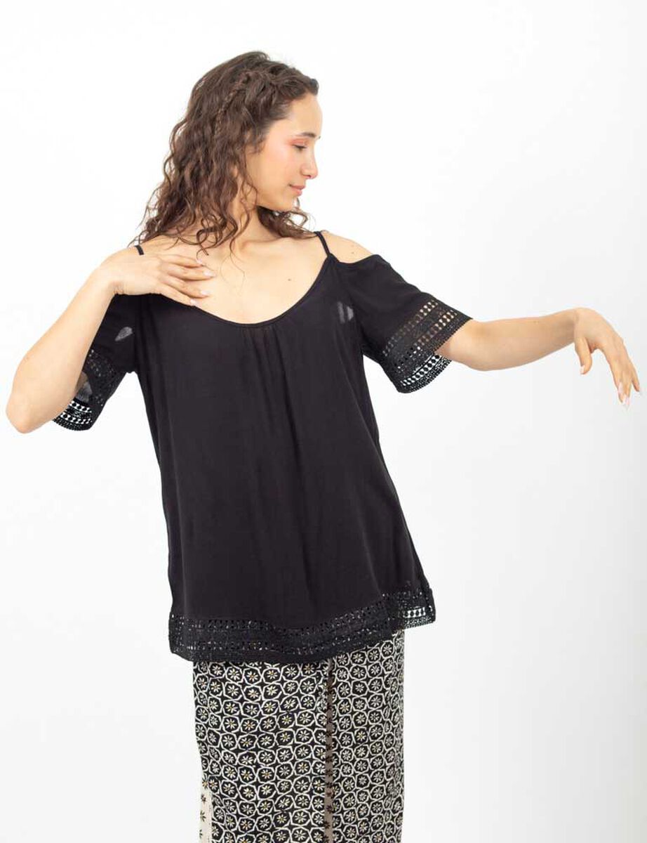 Blusa Manga Corta Mujer Alma