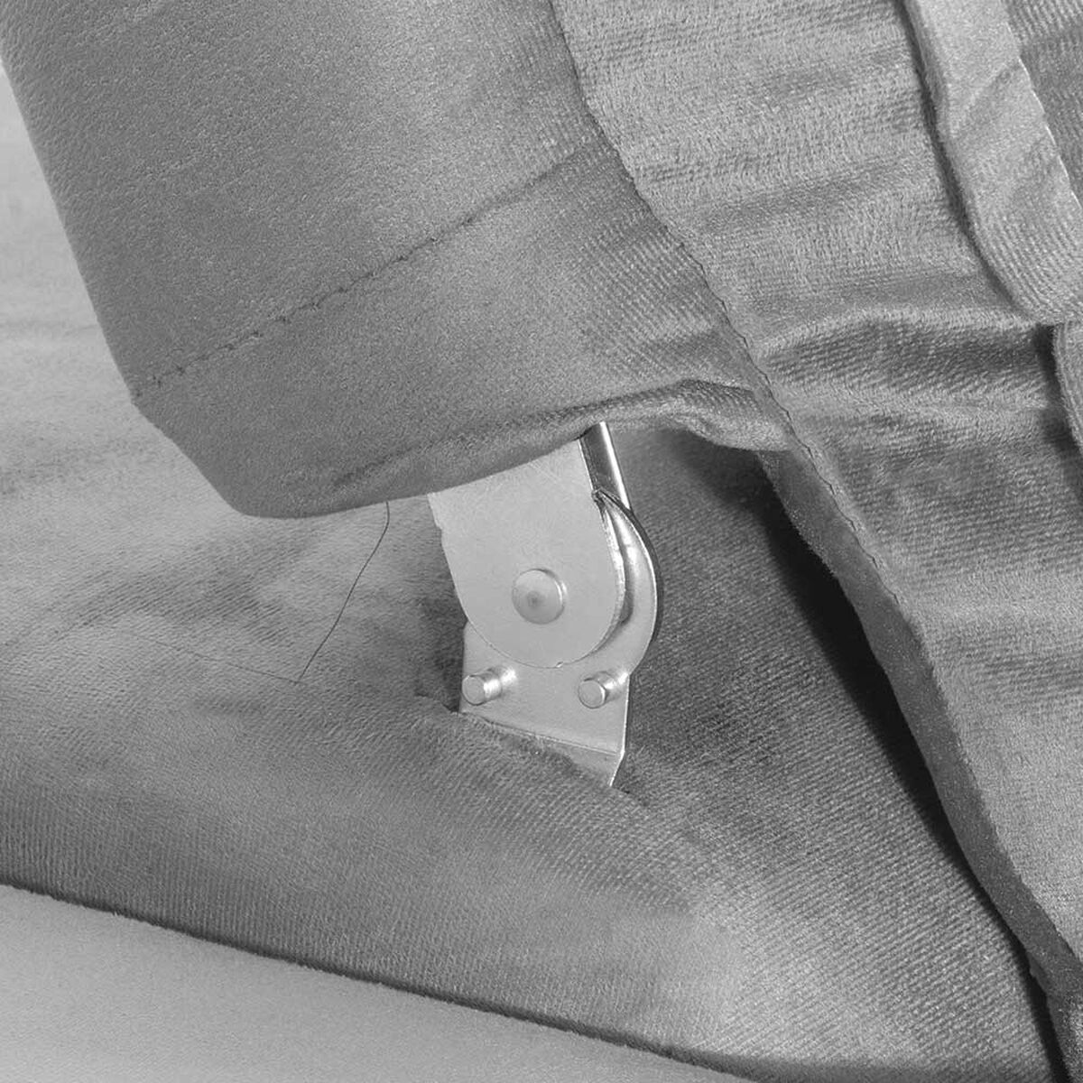 Sofá Reclinable Innovamuebles Magestic 2 Cuerpos Gris