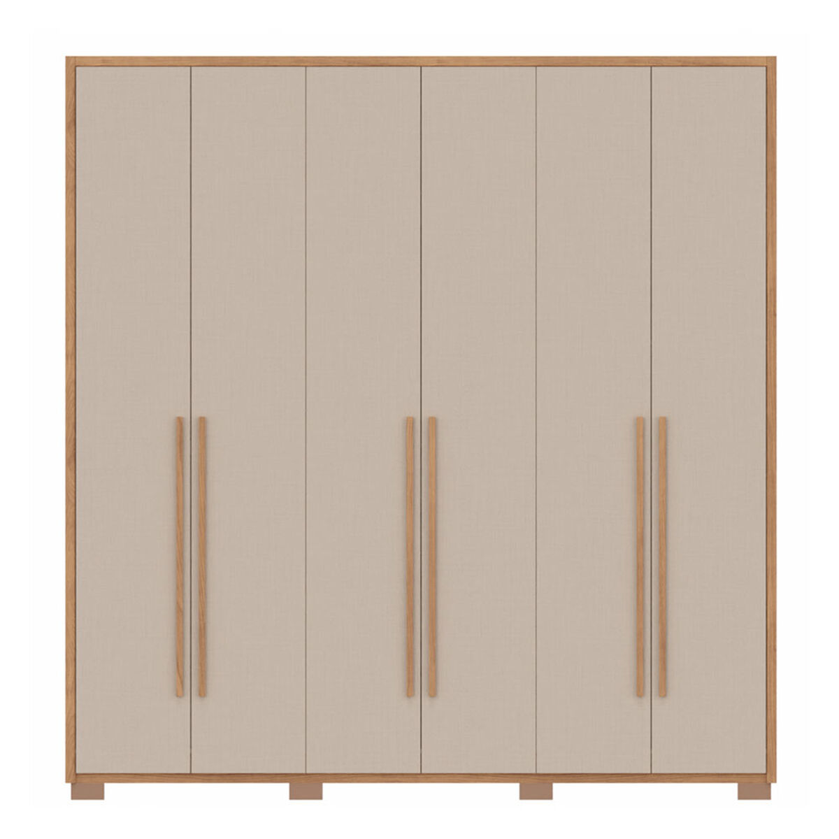 Closet Vekkahome Safira 6 Puertas 3 Cajones
