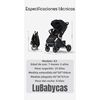 Coche de Paseo Reversible Premium Lubabycas Rosado