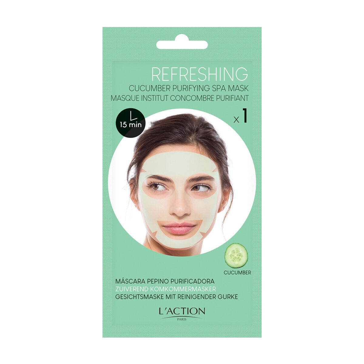 Mascarilla Facial Purificante Pepino